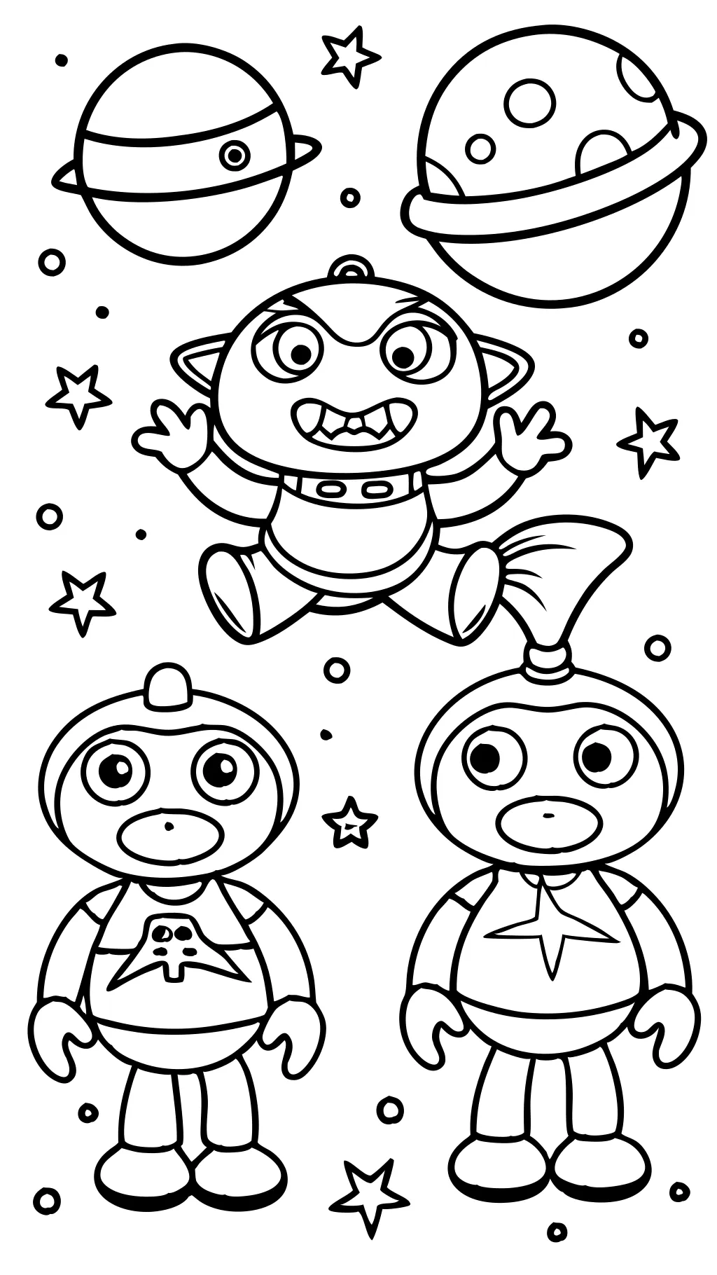 toy story alien coloring page